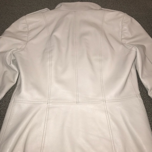 Tory Burch Leather Biker Jacket - Picture 4 of 16